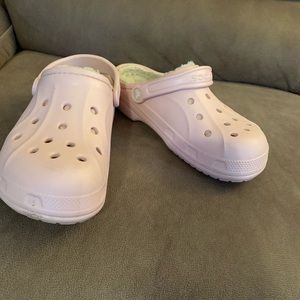Pink Crocs
